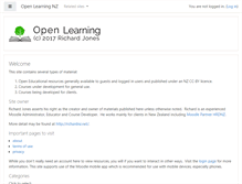 Tablet Screenshot of open-learning.co.nz